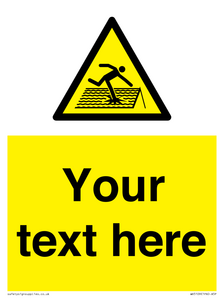 Custom Figure on Roof Sign